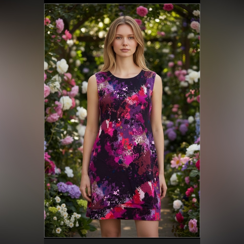 Trina Turk Colorful Pink Dress